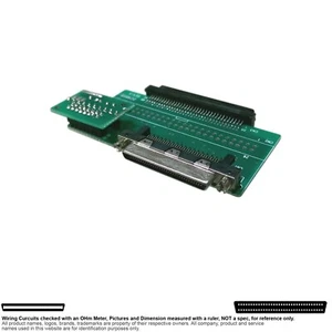 Adapter SCSI 3 VHDCI 0.8mm 68 Pin Female SCSI 3 68 Female + Terminator - Picture 1 of 3