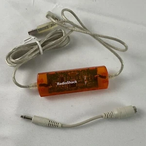 Radio Shack USB Interface Scanner PC Programming Cable Orange No: 20-047 - Zdjęcie 1 z 5