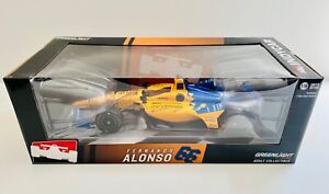 2019 Fernando Alonso #66 Greenlight 1:18 Indycar Indy 500 Diecast Fill in Decals