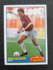 1991 92 Van Basten Card Calciatori Score Frame #373 Milan New Mint Bomber