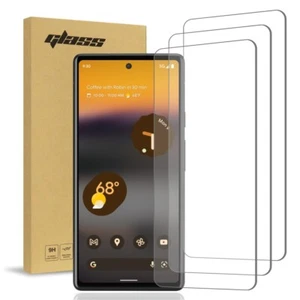 Rome Tech 2.5D Glass Screen Protector for Google Pixel 6A (3 Per Pack) - Picture 1 of 6