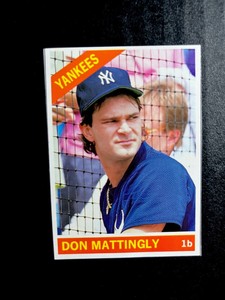 1991 Baseball Cards Magazine  #55 Don Mattingly New York Yankees
