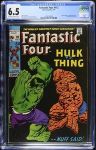 Fantastic Four #112 * CGC 6.5 * ¡Envío gratuito en 2 artículos! - Imagen 1 de 6