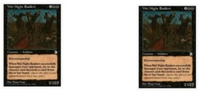 Wei Night Raiders GEM MINT x 2 + 10 random rares! mtg rare lot Christmas gift - Picture 1 of 1