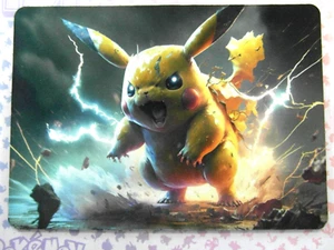 Tapis De Souris Fashion Design Pokémon Pikachu 1 Antidérapant * 26.5 x 19 cm - Imagen 1 de 2