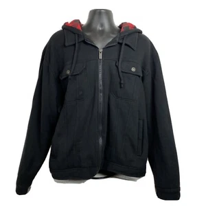 Felpa con cappuccio XXL Lee Dungarees Felpa con cappuccio Uomo Medio Nero MilitareGrunge - Foto 1 di 7