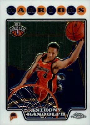 Anthony Randolph Warriors 2008-09 Topps Chrome Basketball Rookie Card #193 - Image 1 of 2