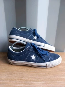 Converse Cons One Star Navy Academy Pro Suede Sneaker Schuhe - UK 9 EUR 42,5 - Bild 1 von 14