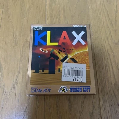 Hudson Soft KLAX Game Boy Cartridge with Box & Manual - Image 1 of 4