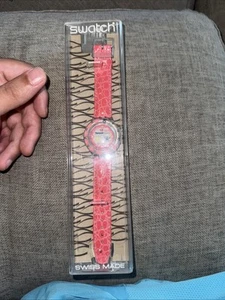 Swatch Uhr Pink Pleasure SDN900 Loomi Scuba 200 funktioniert mit neuer Batterie - Bild 1 von 4