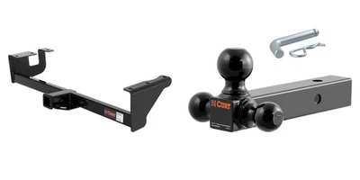 CURT Trailer Hitch Class 3 Multi-Ball Mount Tow Kit for 2006-2013 Grand Vitara Foto 1 de 4