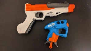 NERF SHARPFIRE Single Shot Dart Blaster & Micro Shots Gun - tested - no ammo - Picture 1 of 2
