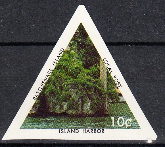 RT RATTLESNAKE ISLAND 15v 5TH DEFINITIVE TREES IMPERFORATED - Image 1 of 1