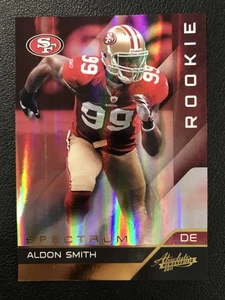 2011 Panini Absolute Memorabilia #151 Aldon Smith 49ers Spectrum Gold /25 RC - Picture 1 of 2