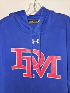Under Armour DeMatha Catholic High School Xl Mens Blue Graphic Logo Hoodie - Picture 1 of 12