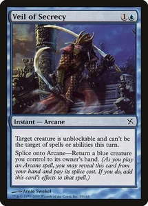 (1x) VEIL OF SECRECY - Betrayers of Kamigawa – MTG Magic the Gathering Card - Picture 1 of 5