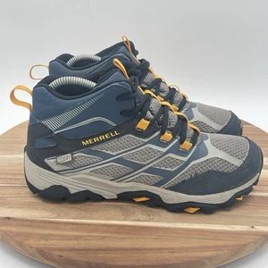 Merrell Moab FST Mid Botas de Senderismo Impermeables Niños 5 (EU 36) Gorpcore Trail Azul - Imagen 1 de 15