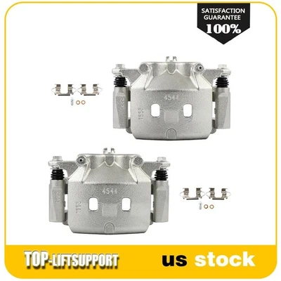 Front Brake Calipers For 2014-2018 Infiniti Q50 2017-2018 Infiniti Q60 2 Pcs - Изображение 1 из 4