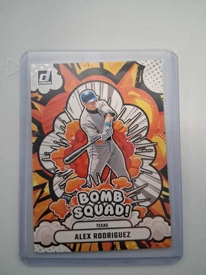 2025 Panini Donruss Alex Rodriguez Bomb Squad Insert #15 - Image 1 of 2