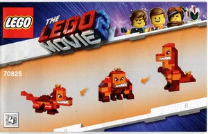 Lego ~  Instructions Manual Booklet Only ~ The Lego Movie 2 ~ 70825 - Picture 1 of 1