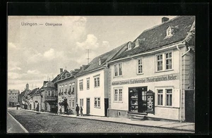 Usingen, Ansichtskarte, Obergasse mit Photographischem Atelier  - Picture 1 of 2