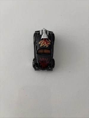 Matchbox Lesney Superfast 1971 no. VI #6 VW Volkswagen Lady Bug Beetle negro Foto 1 de 4