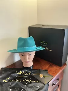 Lavish Blanc Green Hat - Picture 1 of 13