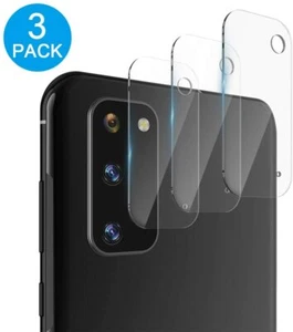 3er Pack Kamera Linse Displayschutzfolie für Samsung Galaxy S20/+/ Ultra Anti Kratzer - Bild 1 von 7