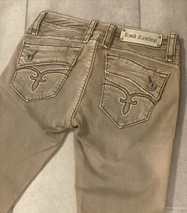Tolle Jeans dicke Nähte Rock Revival Johanna Skinny 27 Top Zustand 36 38 - Bild 1 von 20