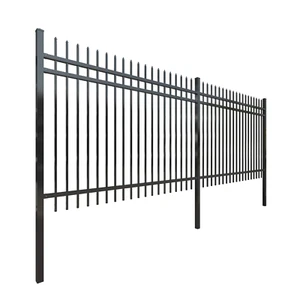 Wrought Iron Fence 6' x 8' Grizzly Classic Spear Top - Bulk 40 Panel Set - Picture 1 of 9
