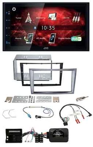 JVC DAB USB Bluetooth 2DIN Lenkrad Autoradio für Opel Antara Astra H Zafira B ch - Bild 1 von 9