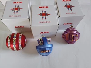 ALESSI Christmas 2023 Holyhedrics ESA06 4 Fractal, ESA06 5 Glow, ESA06 6 Arch - Picture 1 of 1