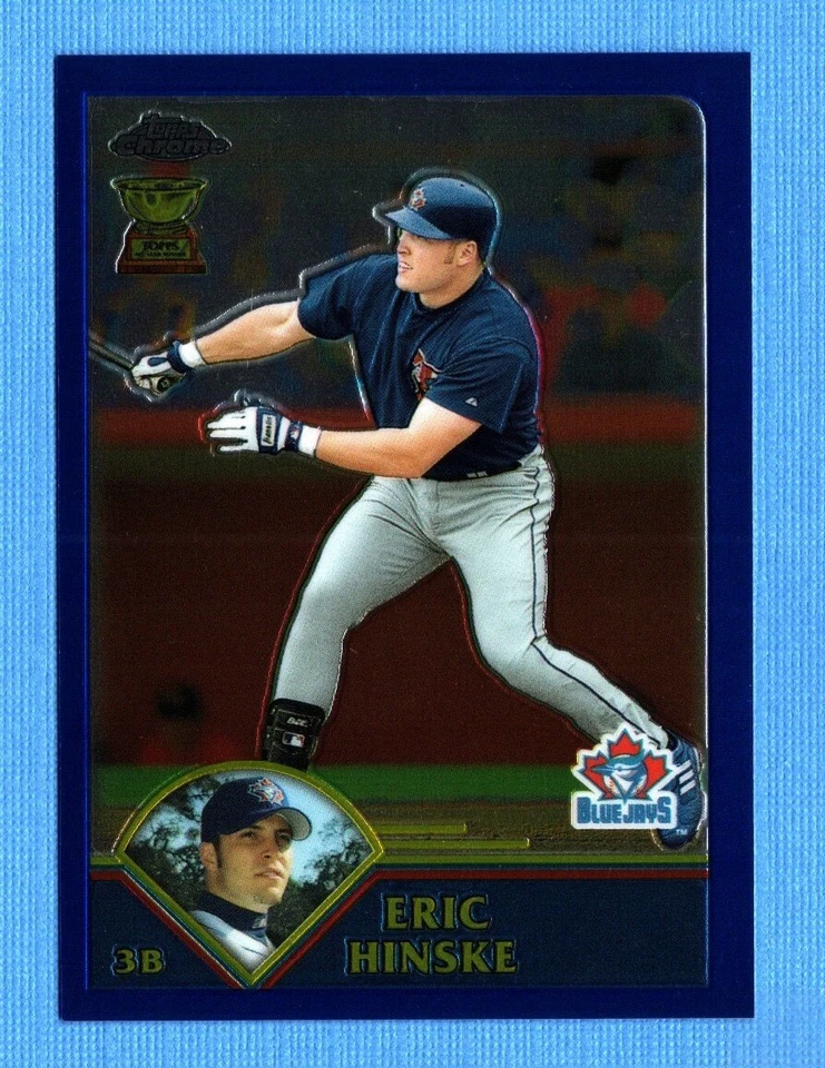 2003 Topps Chrome #9 Eric Hinske All-Star Rookie Blue Jays - Image 1 of 1