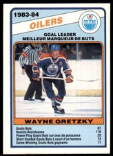 1984-85 O-Pee-Chee Wayne Gretzky Hockey Cards #357