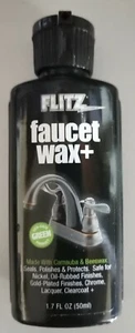 Flitz Faucet Wax+ 100ML Bottles SEALS POLISHES AND PROTECTS- UK Reseller - Picture 1 of 6