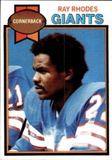 RAY RHODES 1979 Topps Football #412 BUY ANY 2 ITEMS FOR 50% OFF   B215R4S1P46