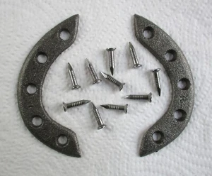 Set of British Army:"AMMO BOOT TOE PLATES" (With Fixing Nails/Screws, Sizes 11+) - Picture 1 of 4