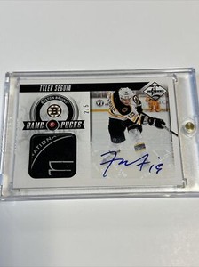 2012-13 Limited Hockey Tyler Seguin Game Pucks Bruins /5