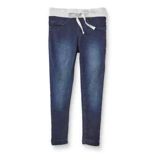 Jeggings para niñas talla 6 pieles duras azul marino talla 6 nuevos con etiquetas - Imagen 1 de 2