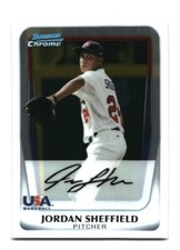 2011 Bowman Draft Picks & Prospects Chrome Prospects # BDPP106 Jordan Sheffield