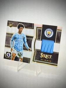 Oscar Bobb 2023-24 Panini Select EPL Manchester City Patch Silver SM-OB RC - Picture 1 of 2