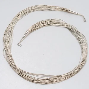 Silber Silberkette Halskette 60 cm 925 35,97 g - Picture 1 of 7