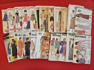 Mixed Lot of 23 Sewing Patterns McCall's Simplicity Butterick - Picture 1 of 3