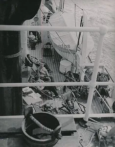 Norwegisches Passagierschiff PARIS ca. 1950 - Überquerung Antwerpen - Oslo - DIV347 - Bild 1 von 2