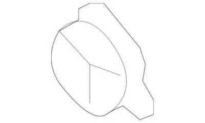 Genuine Ford 2005-2007 Freestyle Montego HVAC Blend Door Actuator 5F9Z-19E616-GA - Image 1 of 2