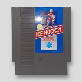 Ice Hockey - Sistema de entretenimiento Nintendo (NES, 1988) no probado