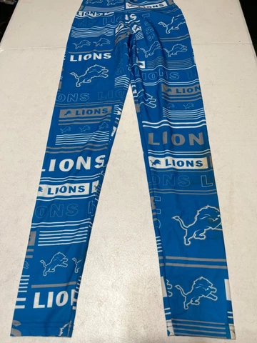 Detroit Lions  Zubaz Pants Women's Leggings Tights Medium  New Cover