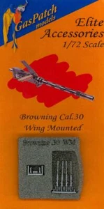 GasPatch Models 1/72 0.30 BROWNING WING MOUNTED MACHINE GUN (4) - Picture 1 of 2