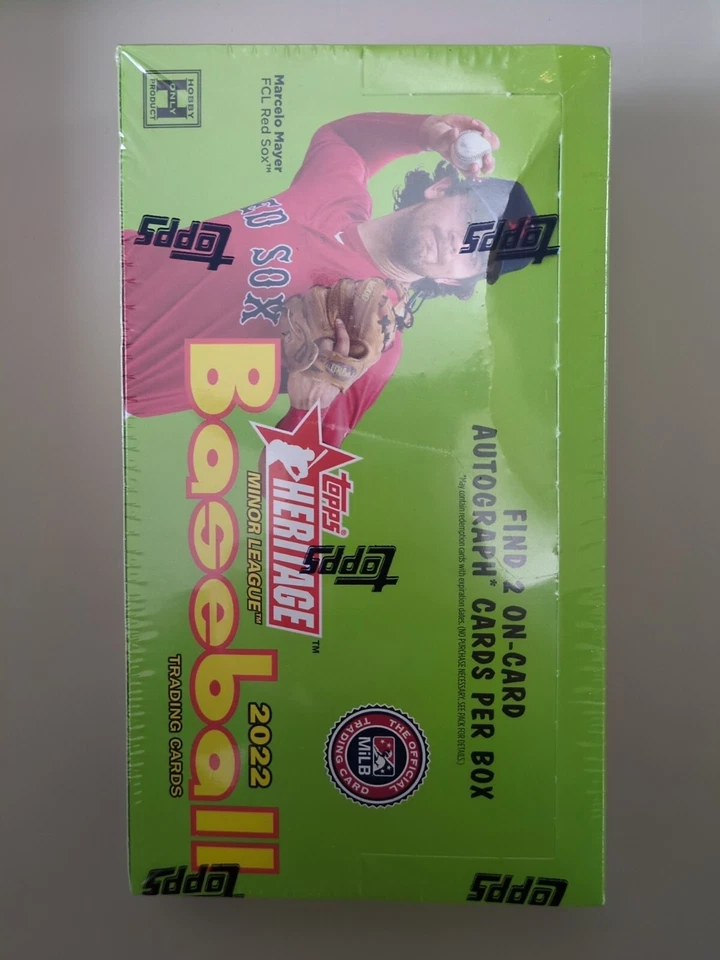 Heritage minor leauge Baseball 2022 Hobby Box Factory Sealed - Image 1 of 1