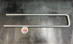 U-Bolt, 5/8" Bar 4.5" Threads 19"x3" Zinc Plated Square Bend - Picture 1 of 2